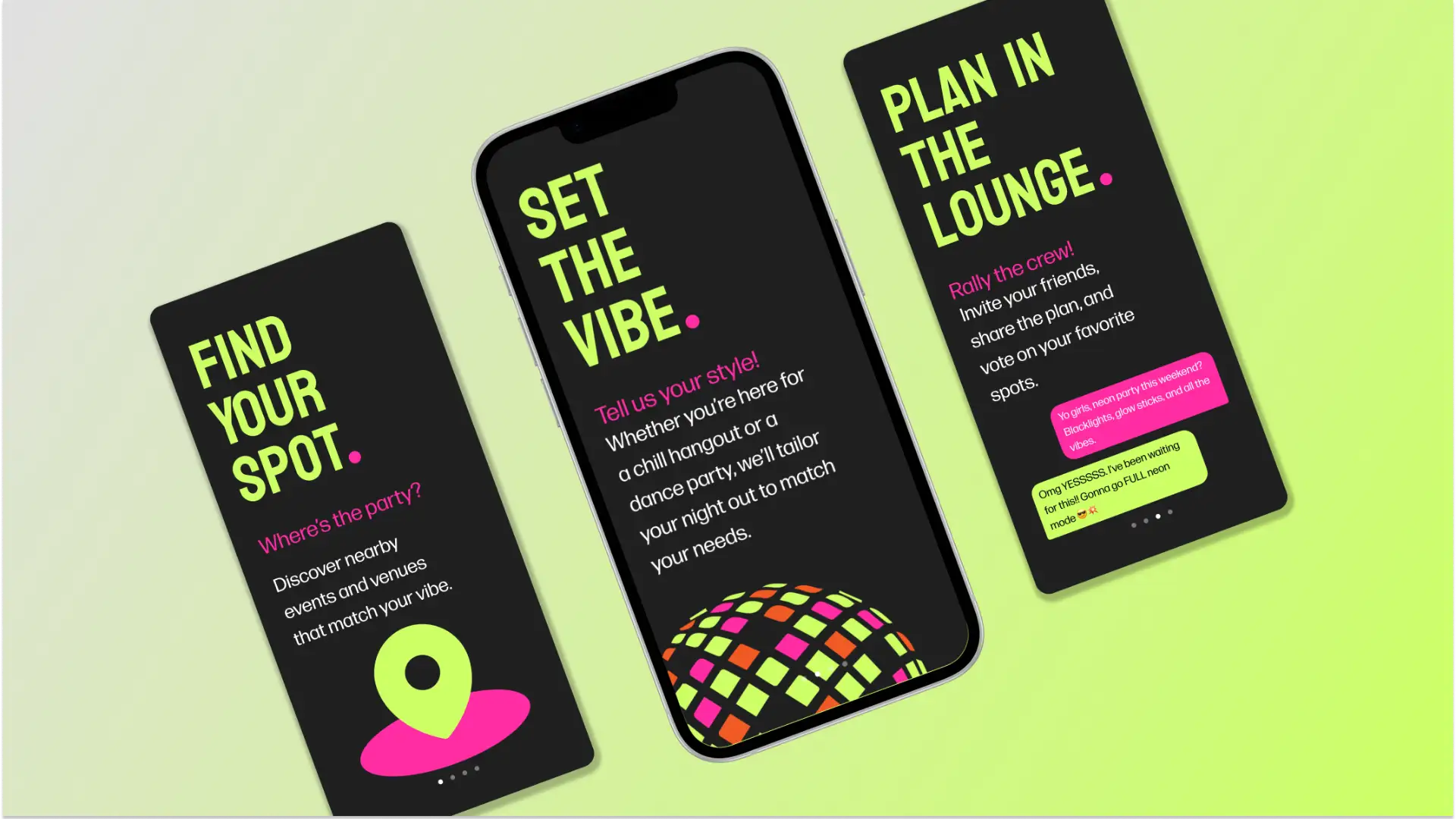 Updated onboarding screens displaying recycling pickup schedule selection